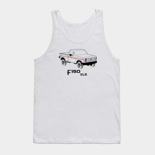 1982 F150 XLS Black Print Tank Top